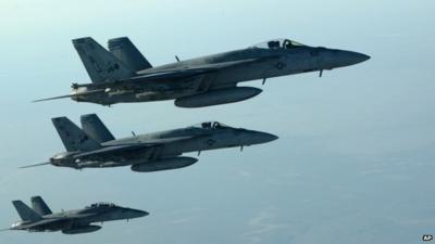 US F-18E Super Hornets