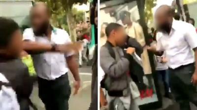 Bus driver slaps 12-year-old boy