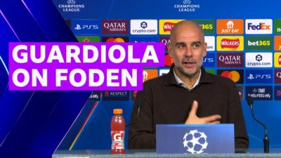 Manchester City boss Pep Guardiola