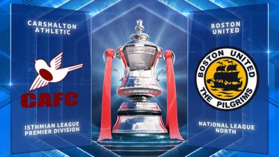 Highlights: Carshalton Athletic 1-4 Boston United