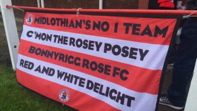 Bonnyrigg Rose flag