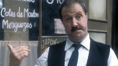 Gorden Kaye as Rene in 'Allo 'Allo