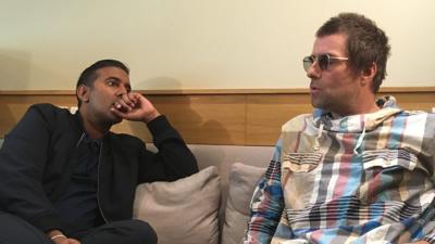 Nihal and Liam Gallagher