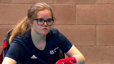 Claire Taggart became Northern Ireland's first Paralympian in the sport of Boccia at the 2016 Games in Rio