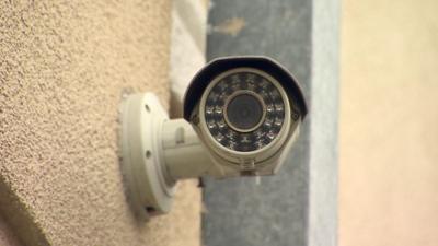 CCTV camera in Moscow