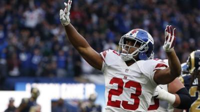 Rashad Jennings celebrates