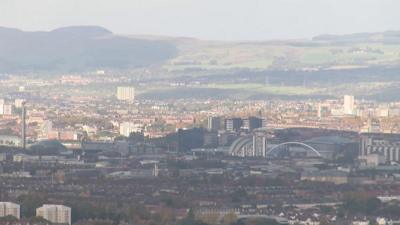 Scotland skyline.