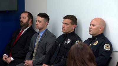 Officers who responded to the Nashville school shooting