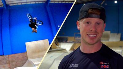 BMX freestyler James Jones