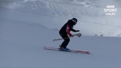 Welsh para skier Chris Lloyd