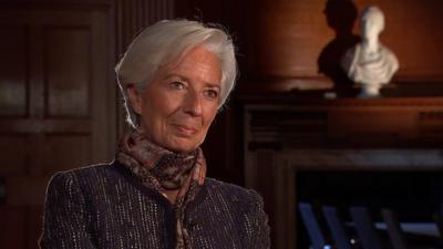 Christine Lagarde, Managing Director of the International Monetary Fund.