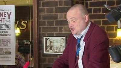 Pub landlord Al Murray