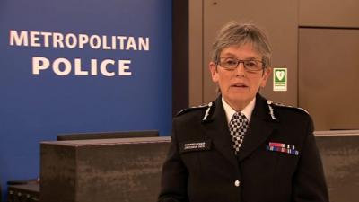 Met Police Commissioner Cressida Dick