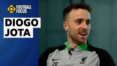 Liverpool forward Diogo Jota