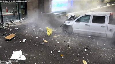 Car in airport