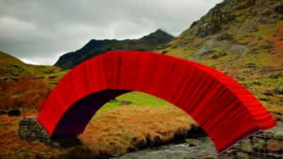 red bridge