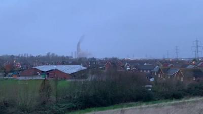 Didcot Power Station demolition