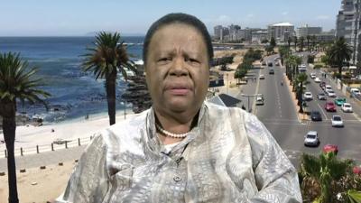 Naledi Pandor, South Africa’s Minister for International Relations