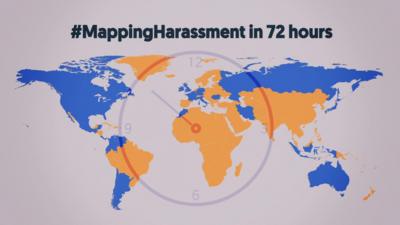 Street harassment map