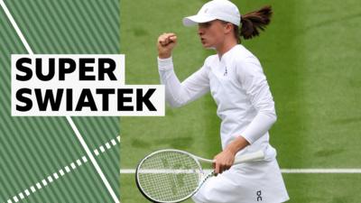 Wimbledon top seed Iga Swiatek