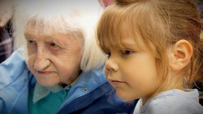 Dementia care home residents