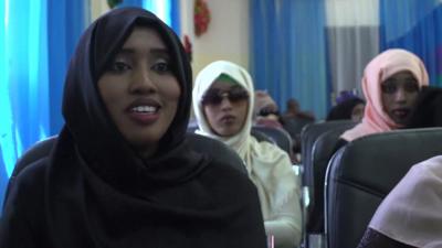 Women voters in Somalia