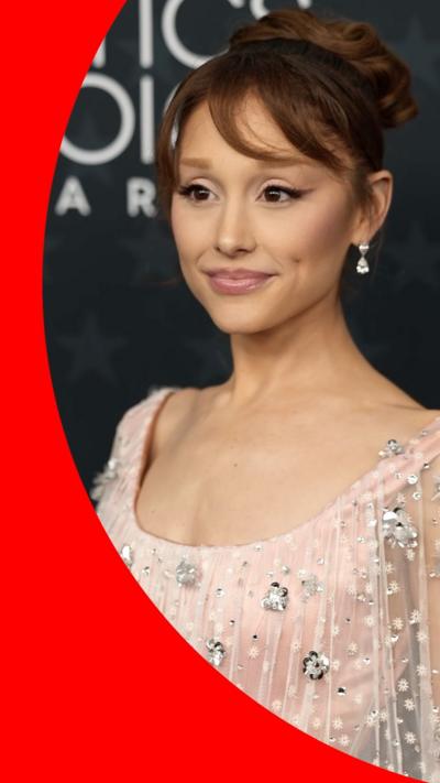 Ariana Grande on red carpet