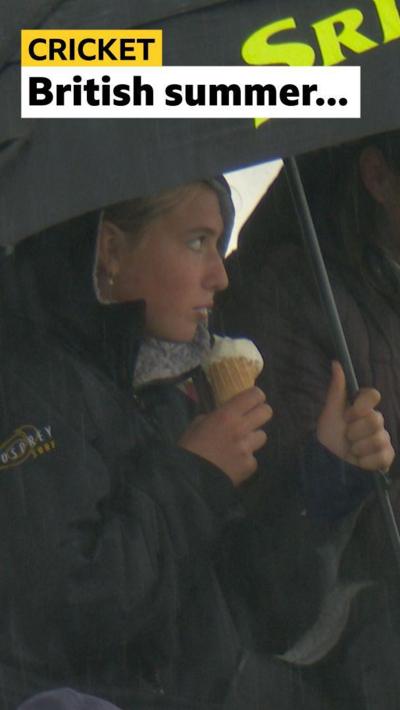 Girl eating ice-cream