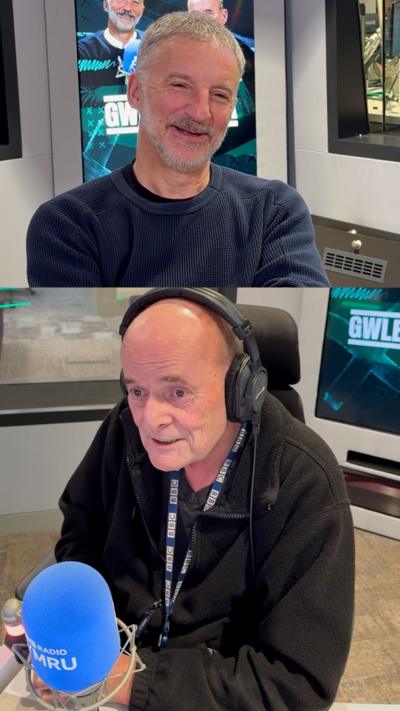 Richard Wyn Jones a Vaughan Roderick ar bodlediad Gwleidydda