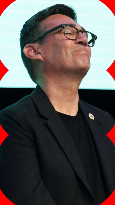 Andy Burnham smiling