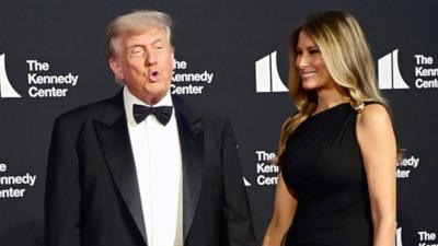 Donald and Melania Trump