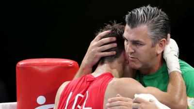 Michael Conlan with John Conlan