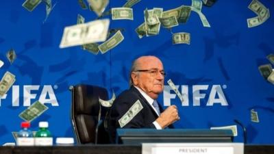 Fifa president Sepp Blatter