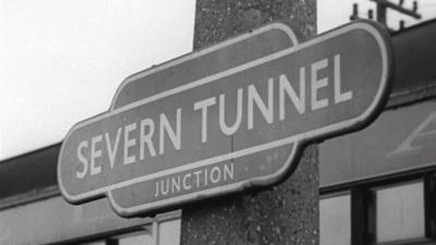 Severn Tunnel Junction sign