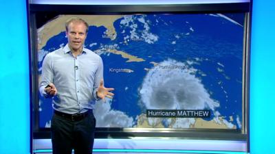 Simon King tells Newsround what's next for Hurricane Matthew