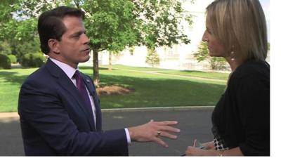 The new White House communications director tells BBC Newsnight that there will "100%" be a trade deal with the UK.