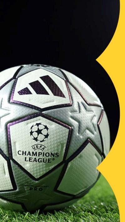 General view of the UEFA Champions League Pro match ball 