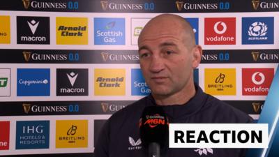 England head coach Steve Borthwick