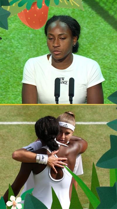 Coco Gauff and Karolina Muchova