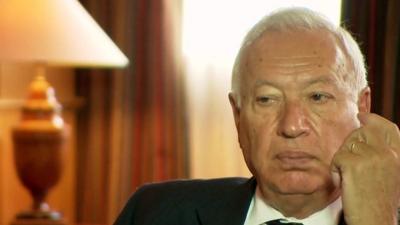 Spanish Foreign Minister Jose Manuel Garcia-Margallo