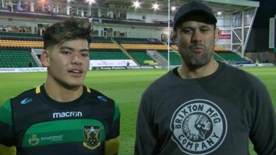 Connor and Paul Tupai