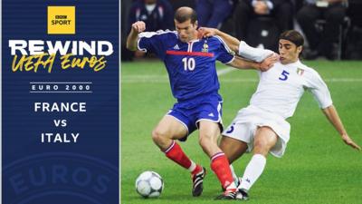 France v Italy - Euro 2000