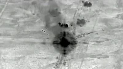 Still from Iraqi Ministry of Defence footage