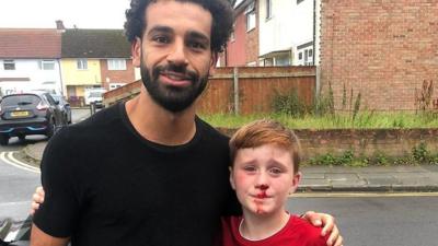 When Louis Fowler ran into a lamp-post, the Liverpool striker stopped to check he was OK.