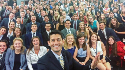 Paul Ryan selfie