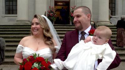 Georgia, Conor and baby Harper