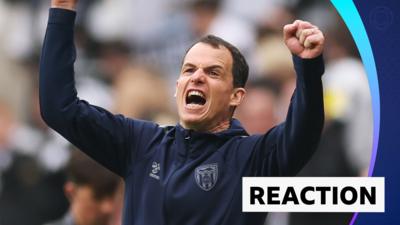 Regis Le Bris celebrating