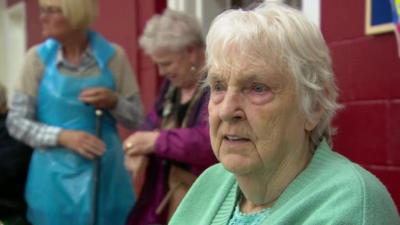 Woman at community centre in Middleton