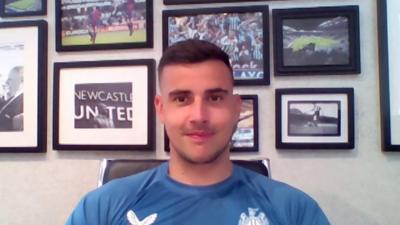 Newcastle United goalkeeper Karl Darlow talks to The Sports Desk podcast about his experience with Covid-19. Darlow describes his symptoms and urges young people to get the jab.