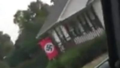 Nazi flag in North Carolina